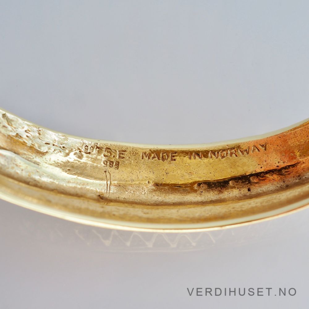 Armring i 14 K gull - Snorre-serien