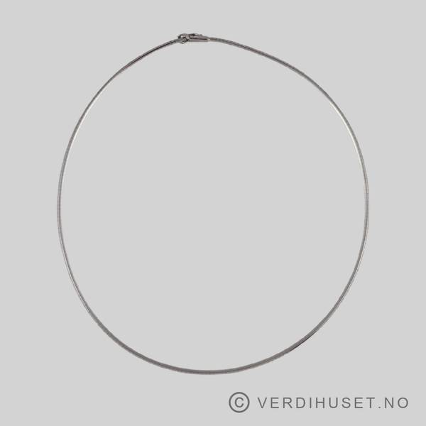 Hovedbilde Halssmykke i 14 K hvitt gull