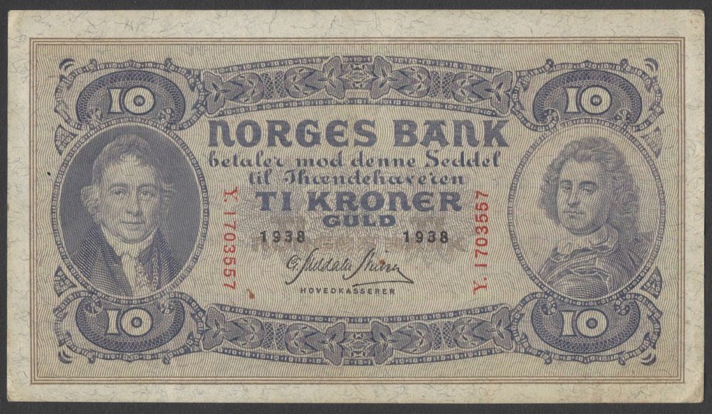 10 kr 1938 Y Kv 1+ (Y.1703557)