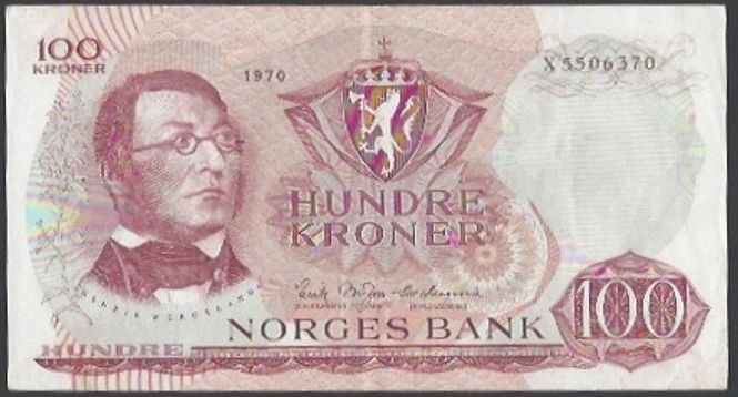 Hovedbilde 100 kr 1970 X Kv 1+ (X.5506370) - Erstatning