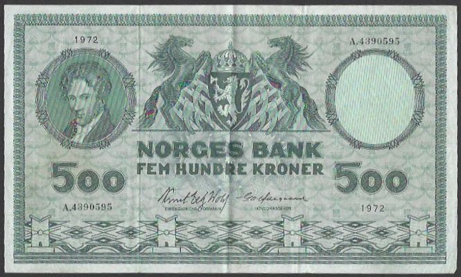 Hovedbilde 500 Kr 1971 A Kv 1 (A.3950772)