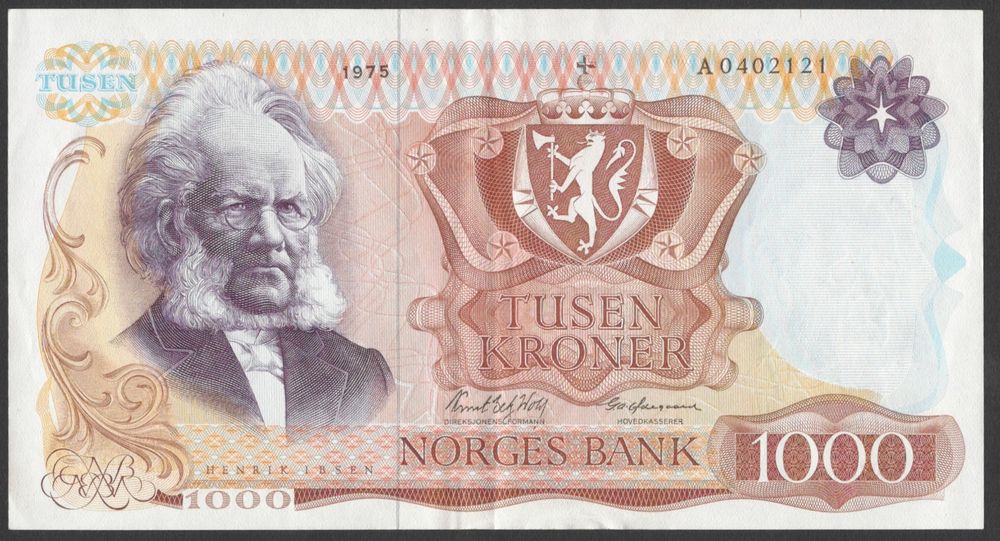 1000 kr 1975 A Kv g 1+ (A.0402121)