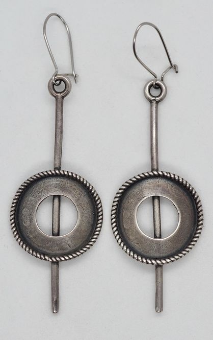 Hovedbilde Ørepynt i sølv - Valdres Sølvsmie