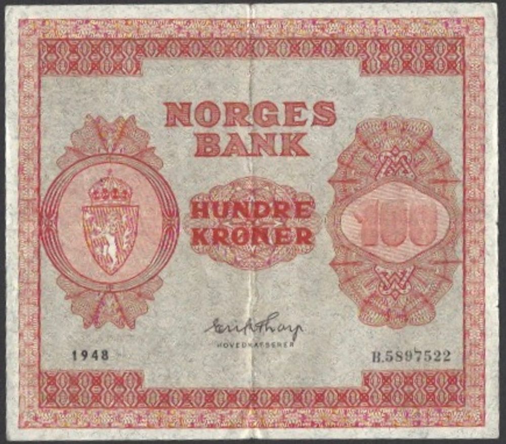 100 kr 1948 B Kv 1 (B.5897522)