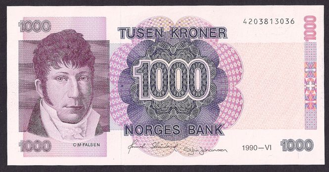 Hovedbilde 1000 kr 1990 Kv 0
