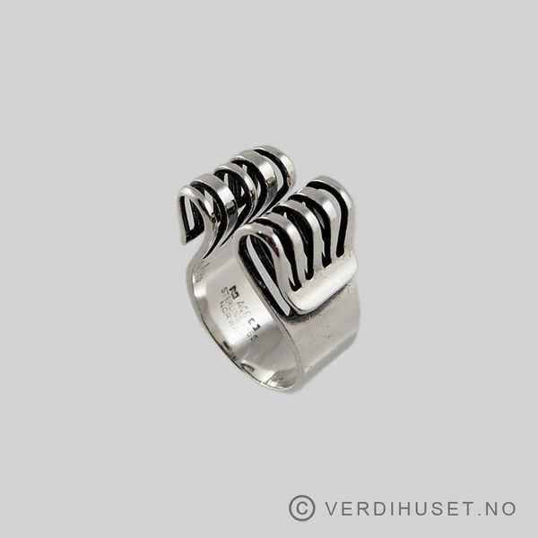 Hovedbilde Ring i sølv - Anna Greta Eker