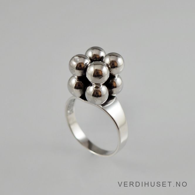 Hovedbilde Ring i sølv - E. Granit & Co, Finland