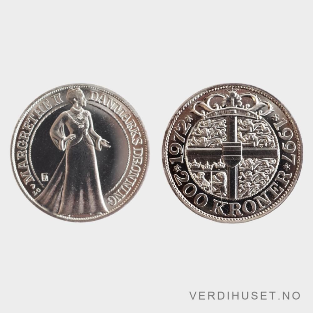 200 kr 1997 - 25 Års Regent jubileum