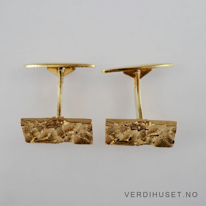 Hovedbilde Mansjettknapper i 14 K gull