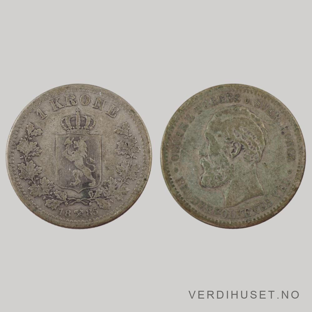 1 kr 1885 Kv g1