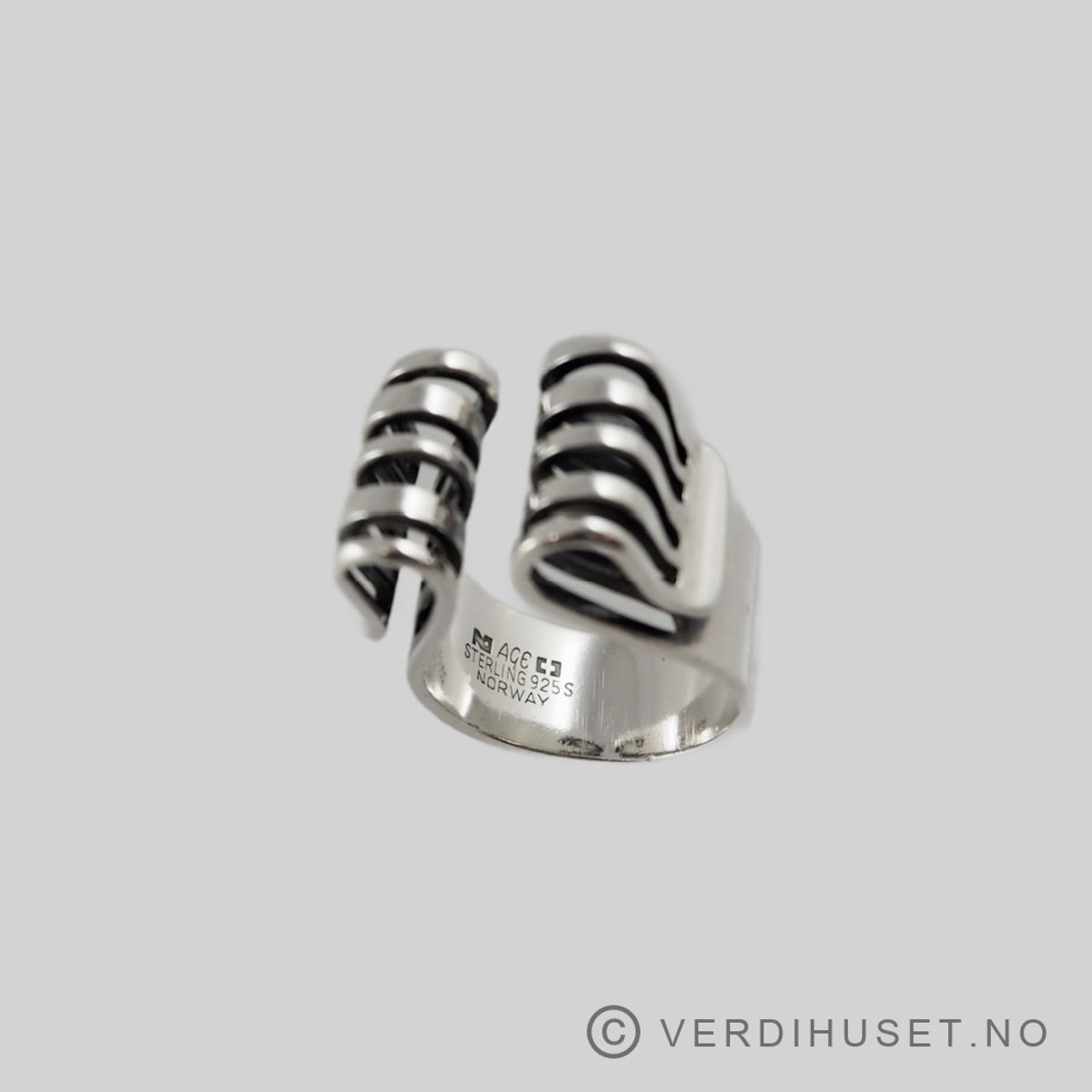 Ring i sølv - Anna Greta Eker