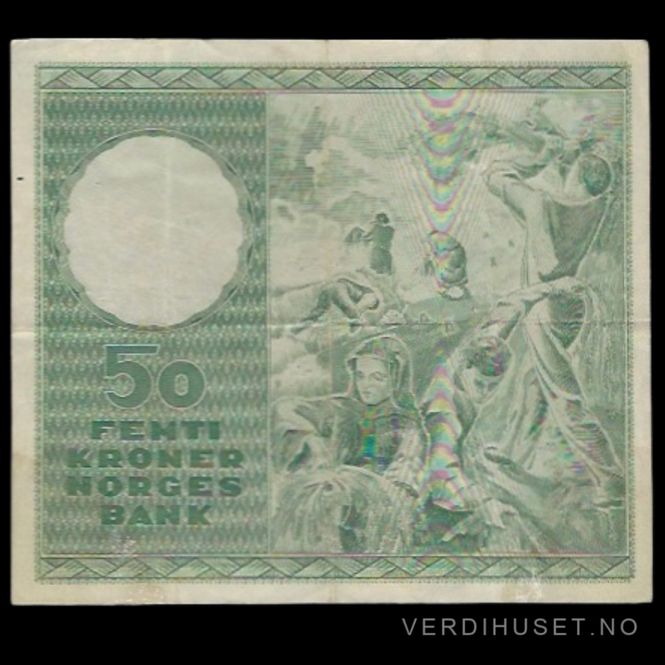 Hovedbilde 50 kr 1954 B Kv 1 (B.3035979)