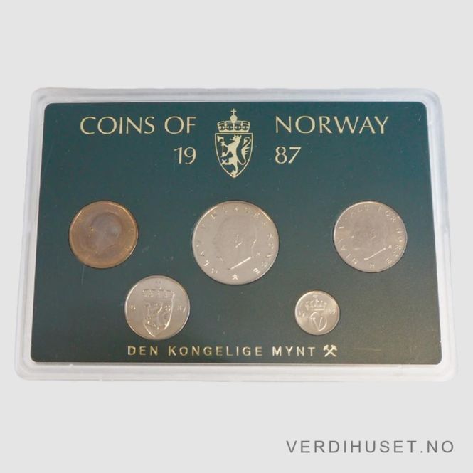 Hovedbilde 1987 - Årssett klassisk hardplast