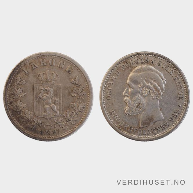 Hovedbilde 1 Kr 1897 Kv 1+