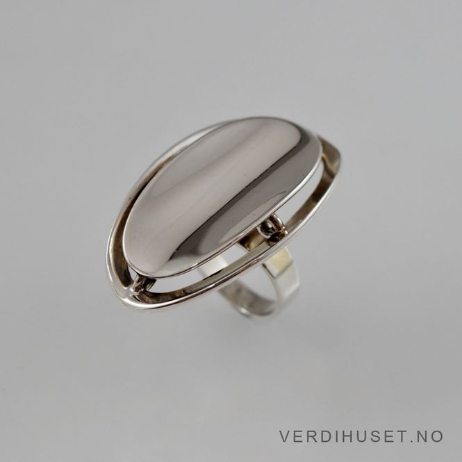 Hovedbilde Ring i sølv - E. Granit & co