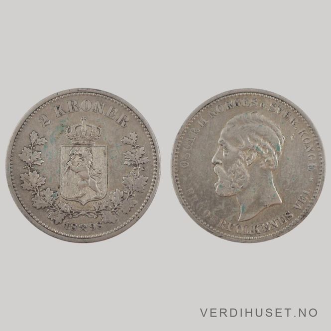 Hovedbilde 2 Kr 1898 Kv g 1+