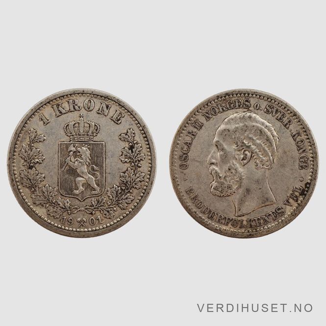 Hovedbilde 1 Kr 1901 Kv s1+