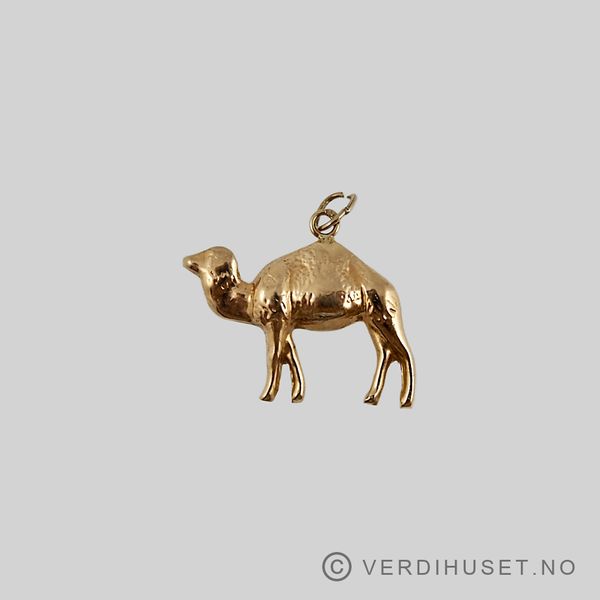Hovedbilde Charm i 14 K gull - Kamel