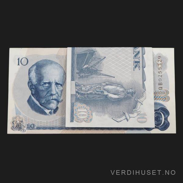 Bilde av 10 kr 1973 QB Kv 0 (QB.0255330-21) 10 stk