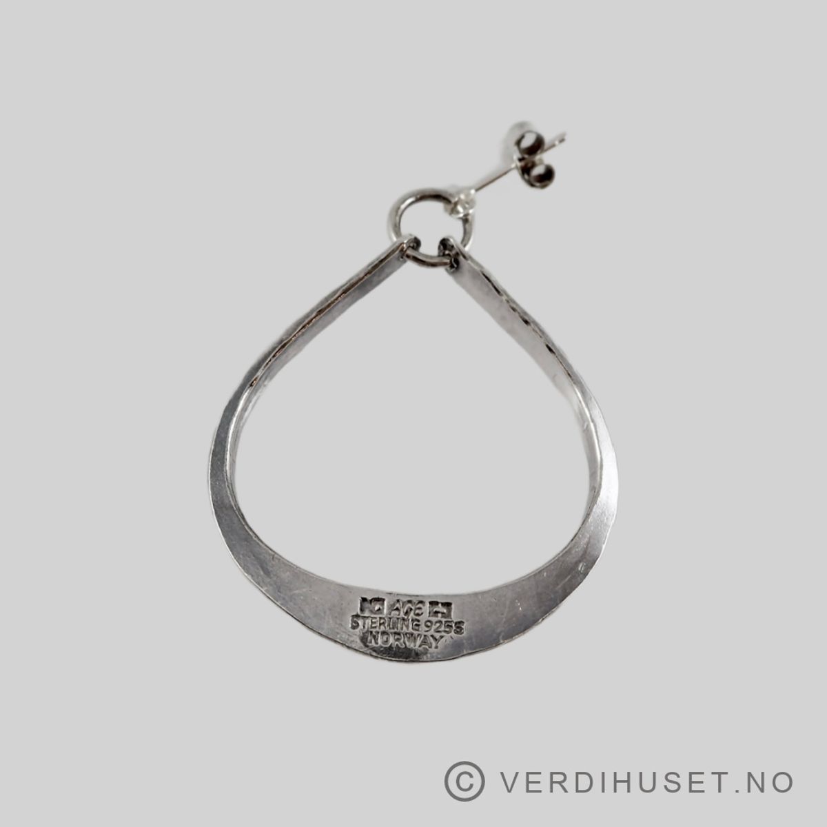 Ørepynt i sølv - Anna Greta Eker/Plus Fredrikstad