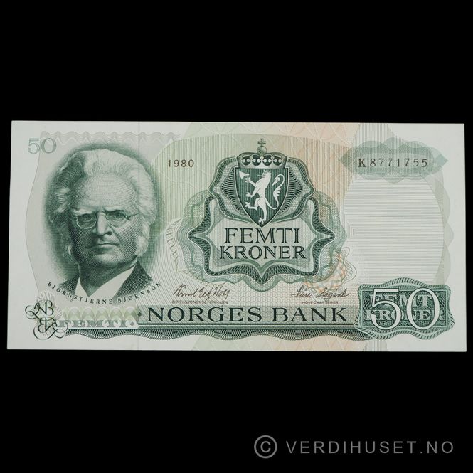 Hovedbilde 50 Kr 1980 K Kv 0 (K.8771755)