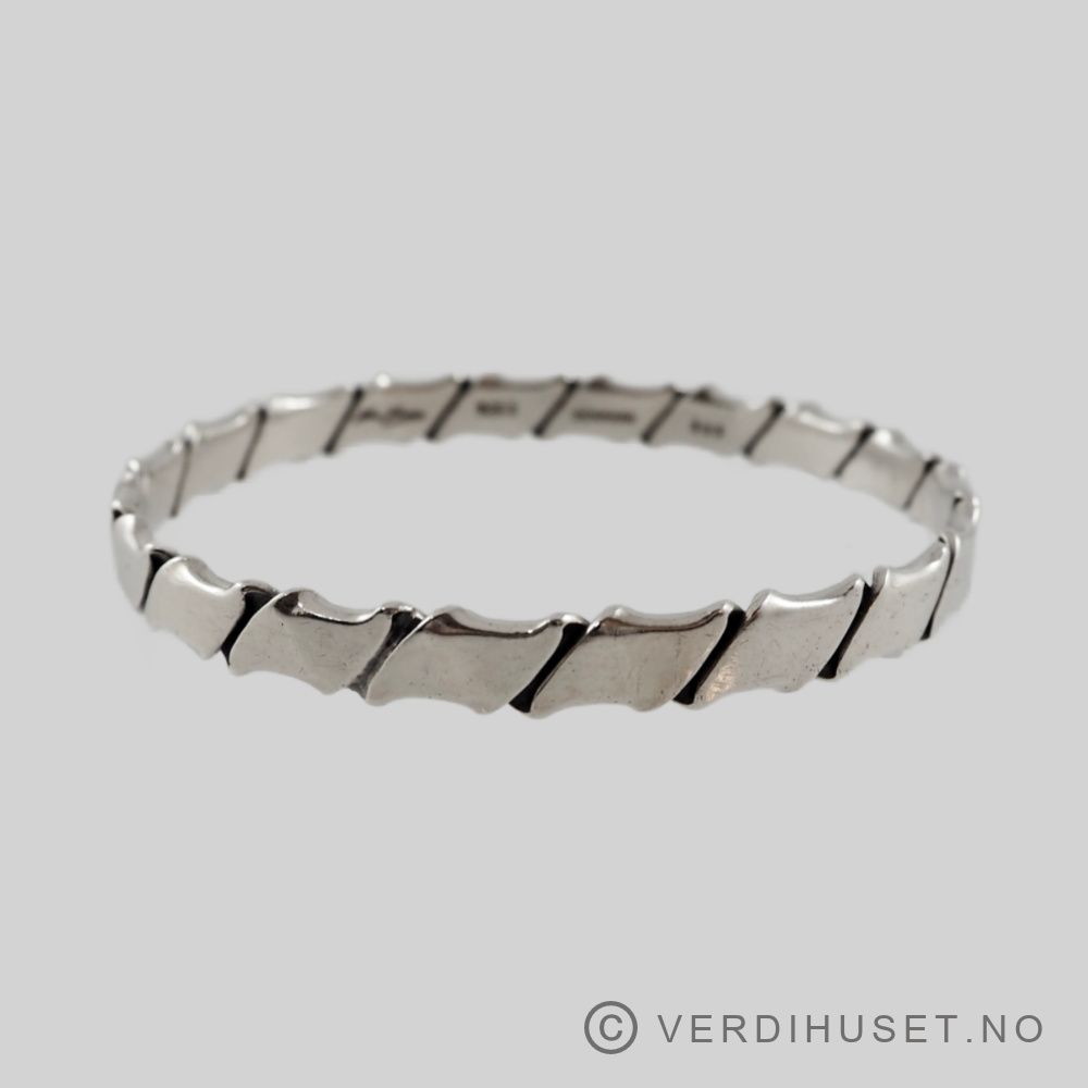 Armring i sølv - Hans Hansen, DK