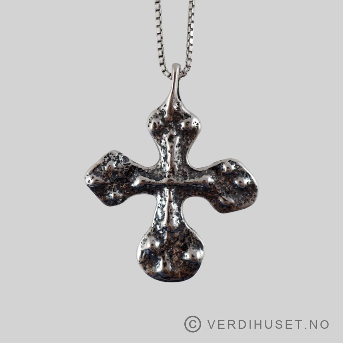 Anheng i oksidert sølv - 