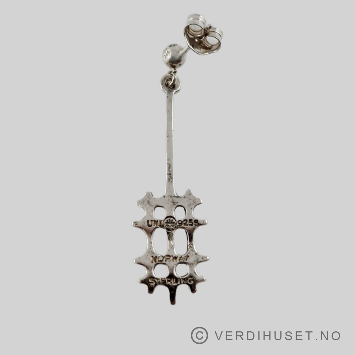 Ørepynt i sølv - Uni D-A