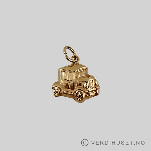 Hovedbilde Charm i 14 K gull - Veteranbil
