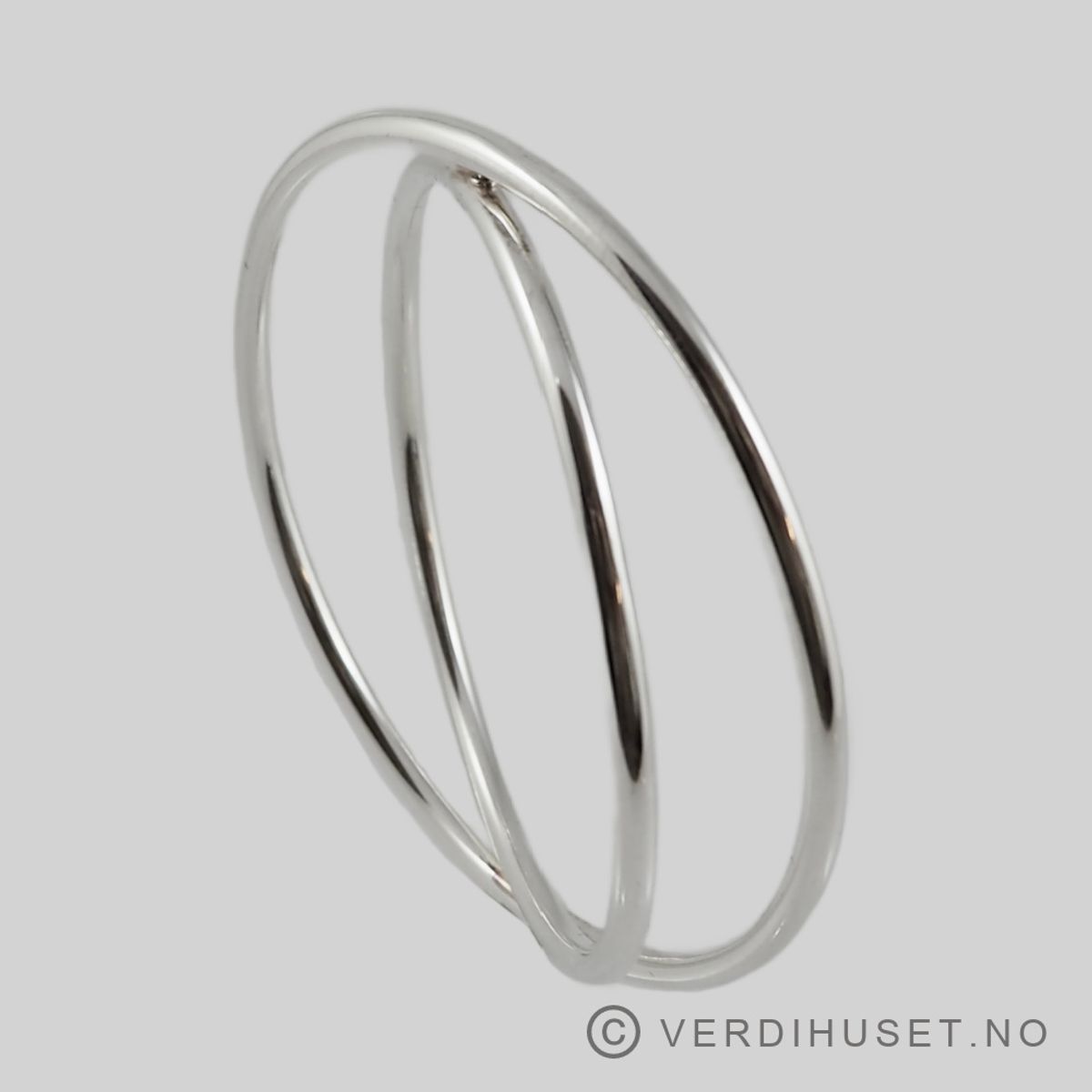 2-i-1 armring i sølv - Quinn