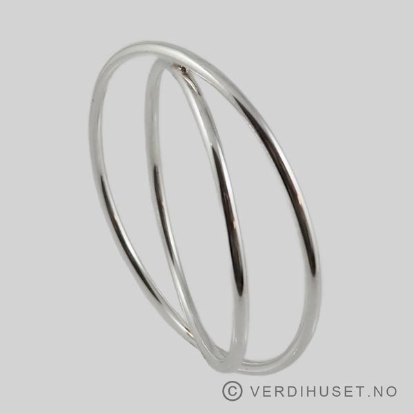 Hovedbilde 2-i-1 armring i sølv - Quinn