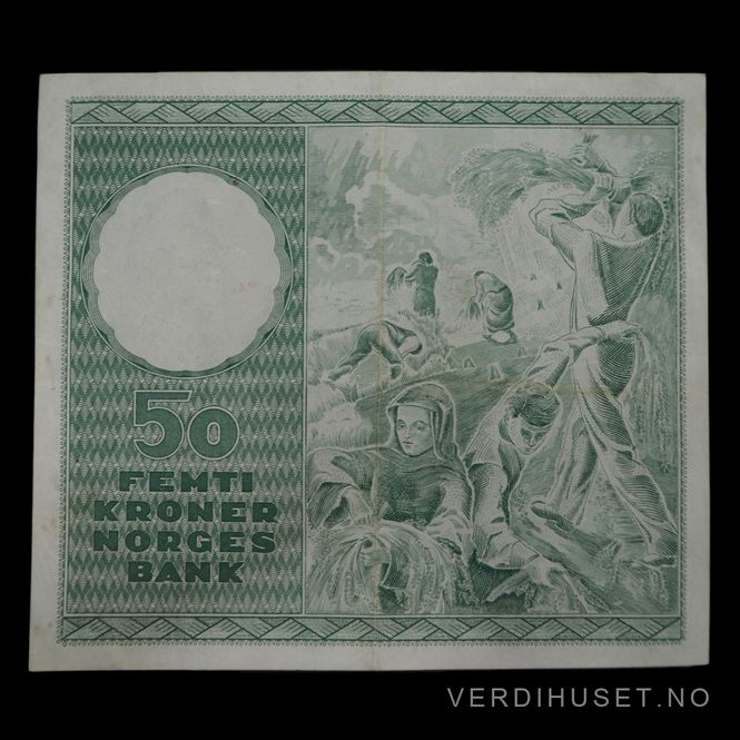 Hovedbilde 50 kr 1958 C Kv g1 (C.9624339)