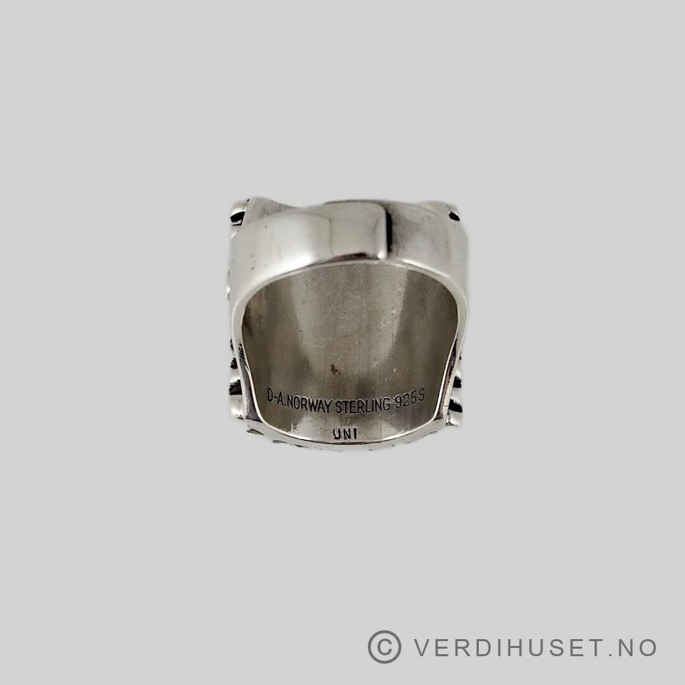 Ring i sølv - Uni D-A
