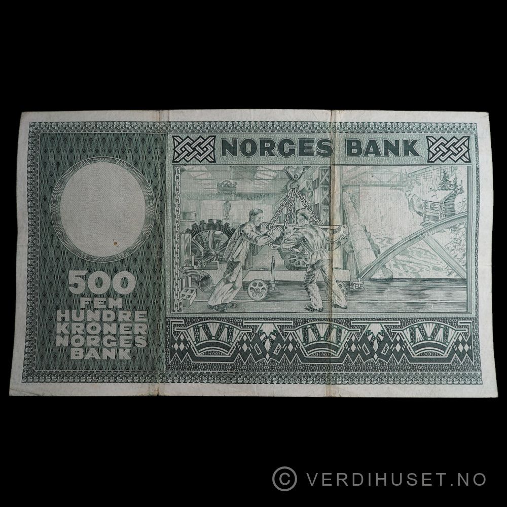 500 Kr 1966 A kv 1 (A.2587843) m/anmerking