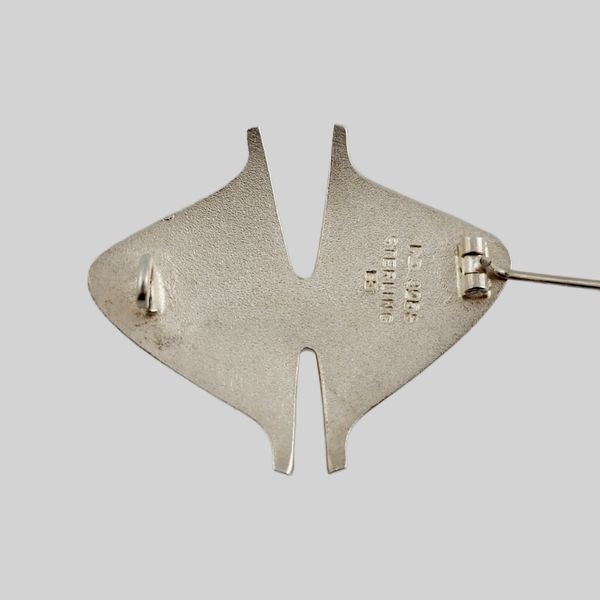 Hovedbilde Brosje/Sommerfugl i sølv - Erling Christoffersen