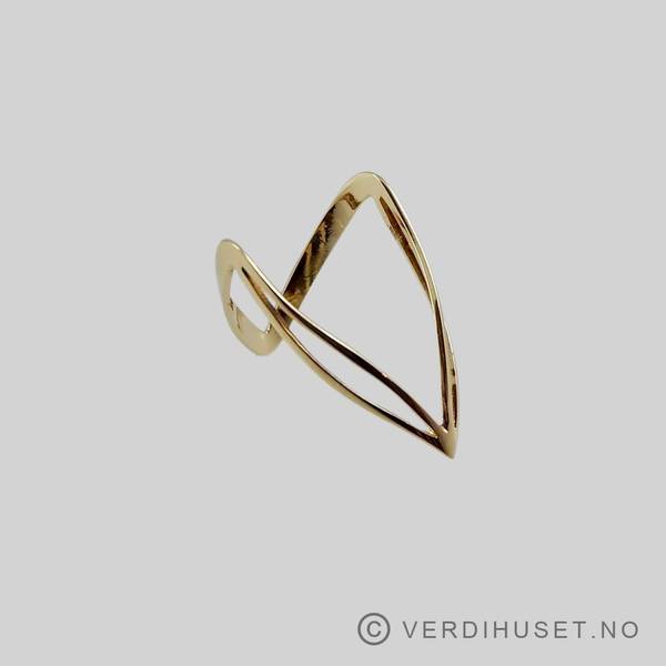 Bilde av Ring i 14 K gull - 