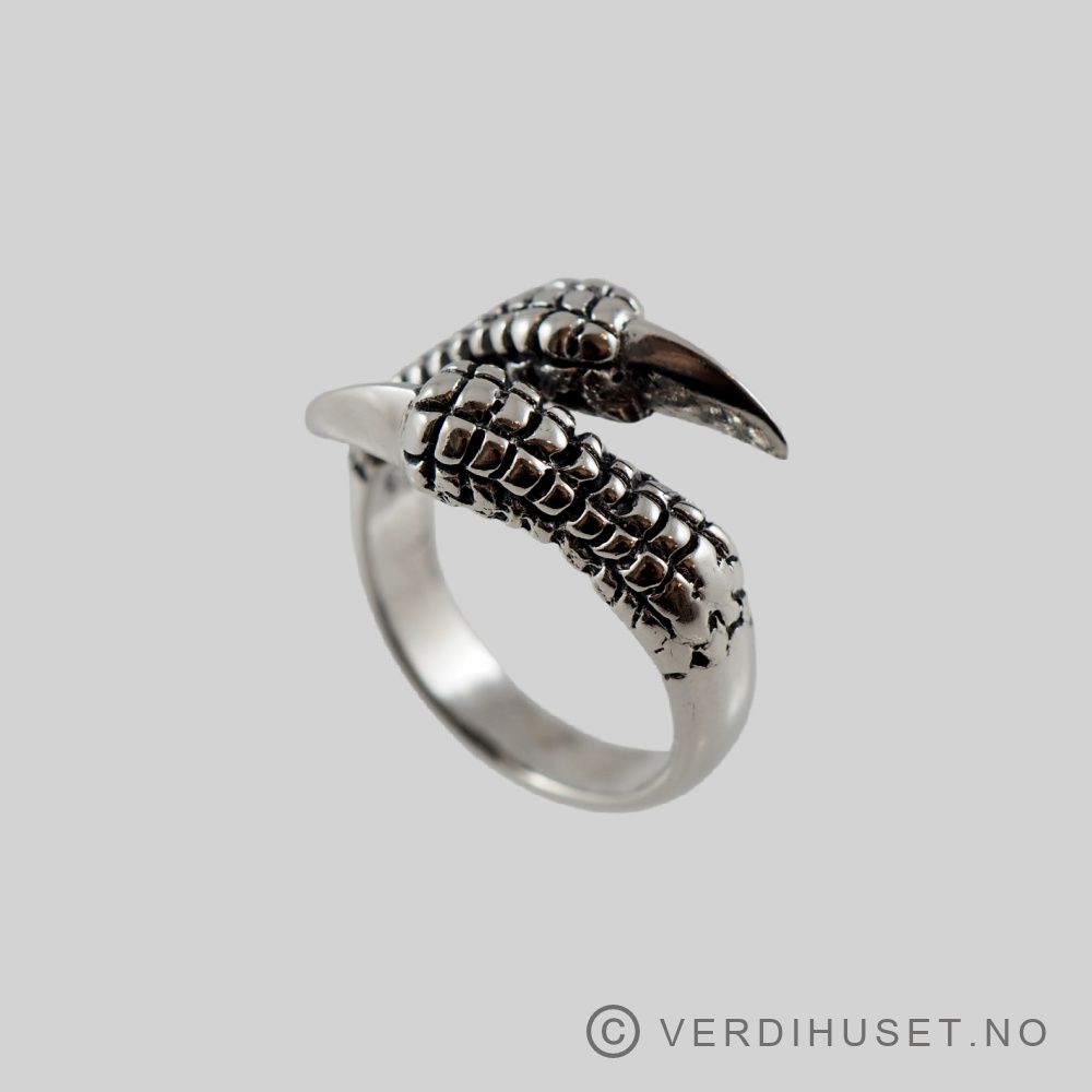 Herre-ring i sølv