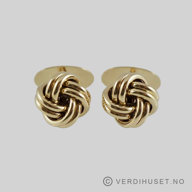 Hovedbilde Mansjettknapper i 14 K gull - 