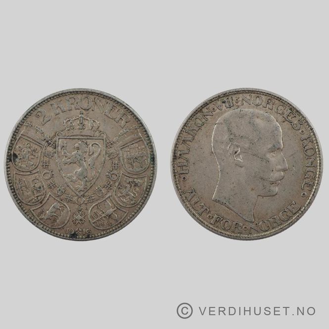 Hovedbilde 2 Kr 1916 Kv 1+