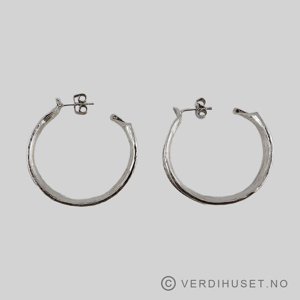 Hovedbilde Øreringer i sølv