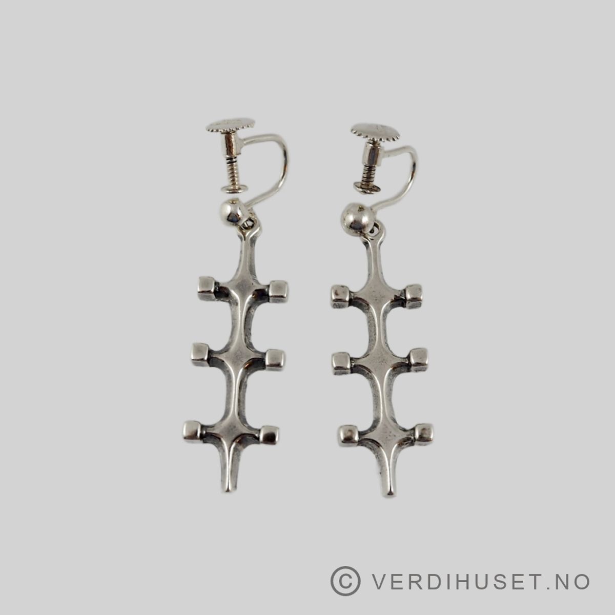 Ørepynt i sølv - Uni D-A