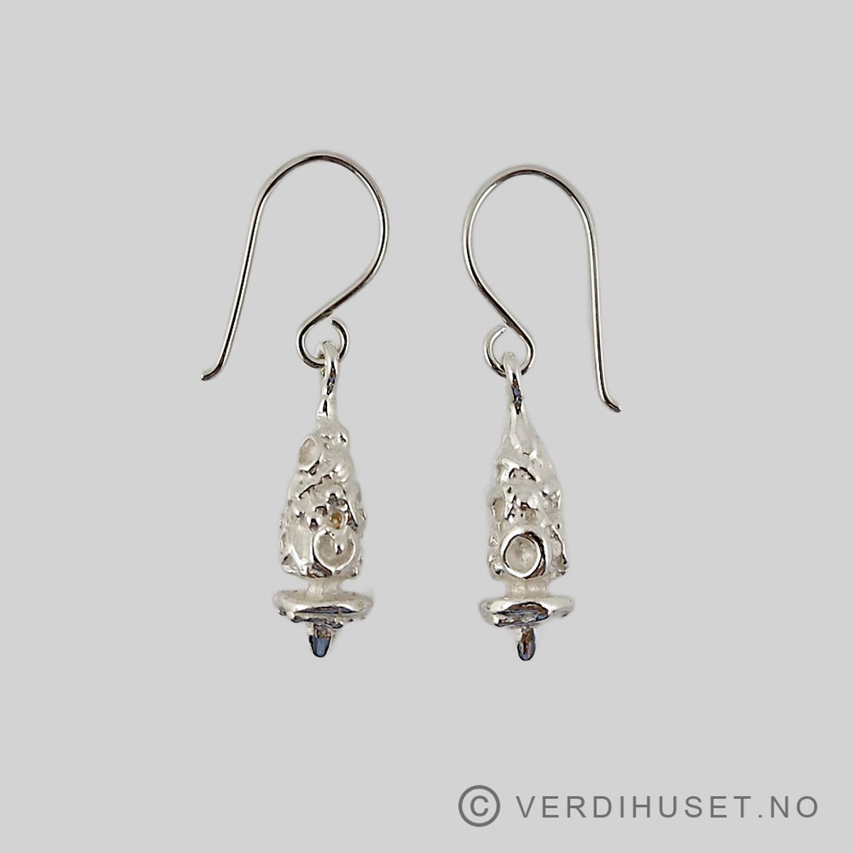 Ørepynt i sølv - Tundra nr. 561 - Juhls, Kautokeino