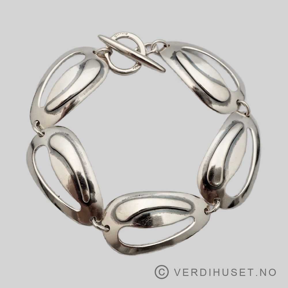 Armbånd i sølv