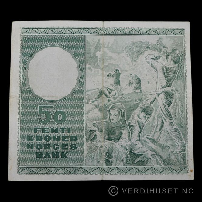 Hovedbilde 50 kr 1958 C Kv g1 (C.7306027)
